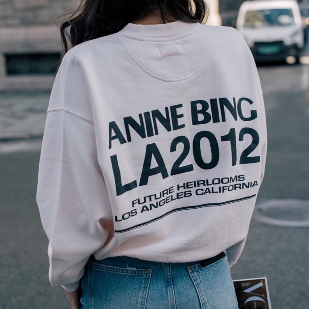 Anine Bing Jaci Sweatshirt Bing LA